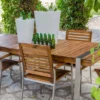 Stół ogrodowy NORAH 220 cm drewno akacja*Zona-Design Best