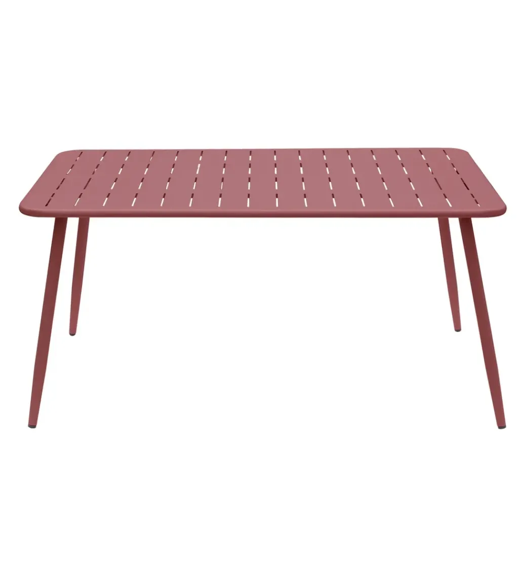 Stół ogrodowy PANKOW 150 cm różowy*Zona-Design Outlet