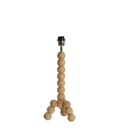 Stojak do lampki nocnej VEGLIO 40 cm drewno mango naturalny*L&L