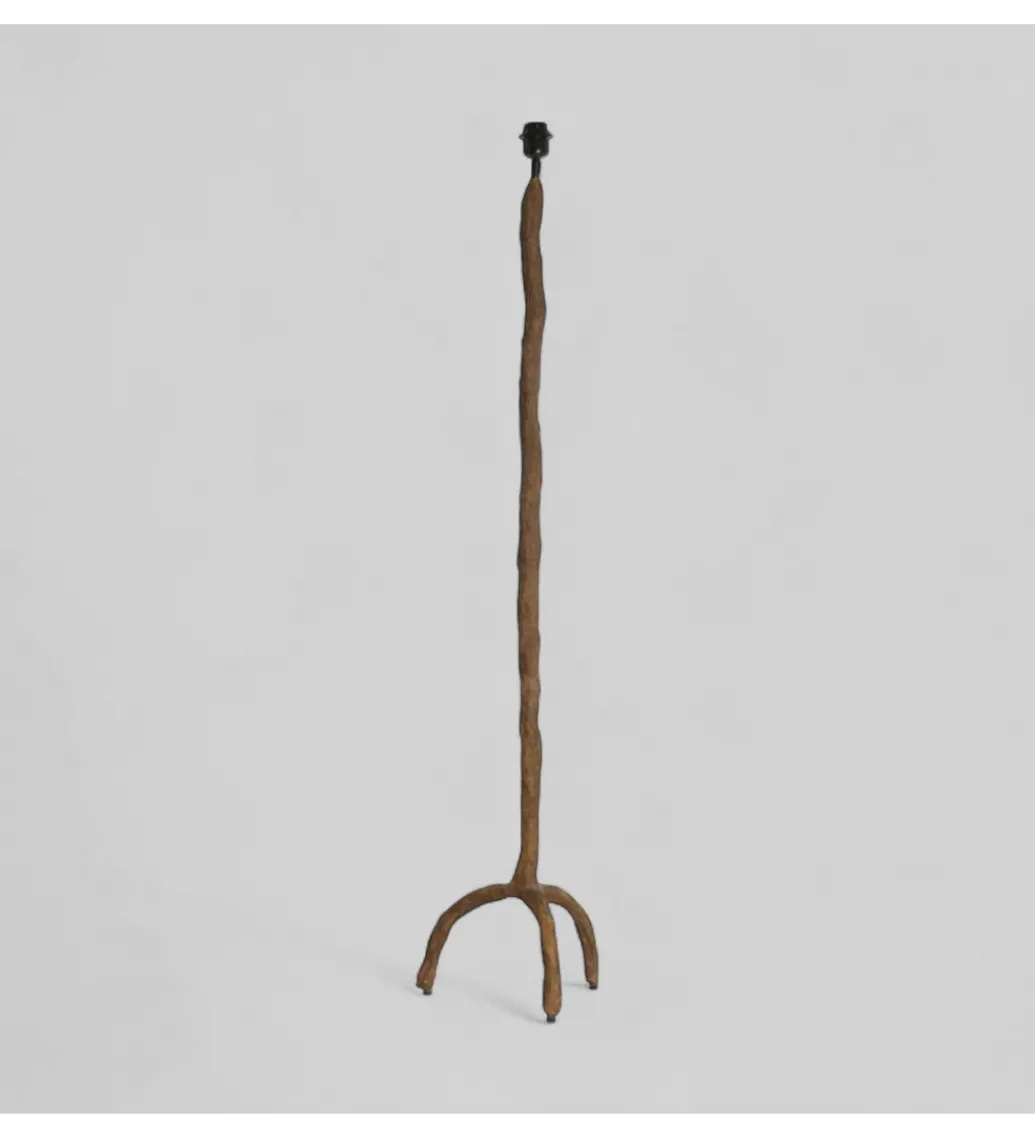 Stojak do lampy GUJA 137 cm brązowy*L&L Best