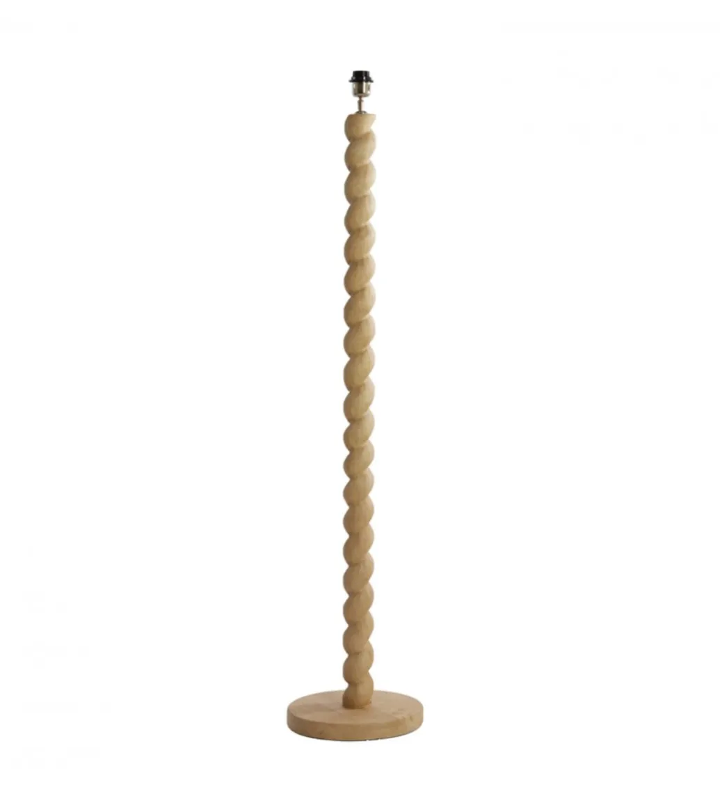 Stojak do lampy NANNO 138 cm drewno mango naturalny*L&L Outlet