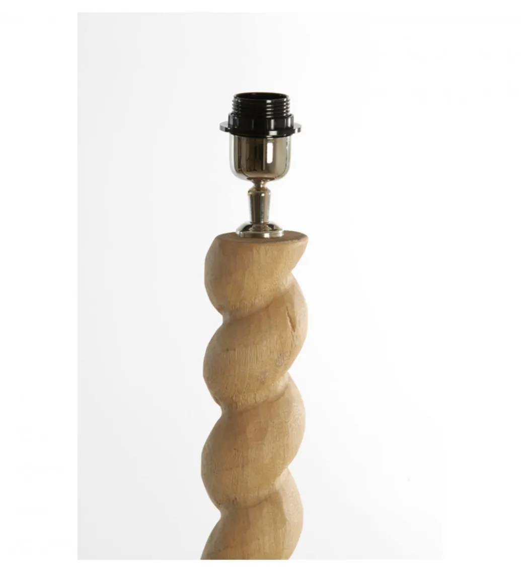Stojak do lampy NANNO 138 cm drewno mango naturalny*L&L Outlet