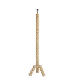 Stojak do lampy VEGLIO 130 cm drewno mango naturalny*L&L Discount