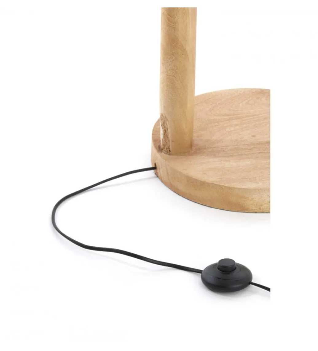 Stojak do lampy XITTA 135 cm drewno mango naturalny*L&L