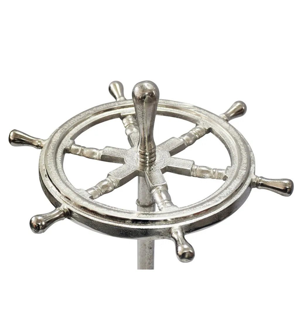 Stojak na parasole SEVEN SEAS 65 cm srebrny*Invicta Interior Hot