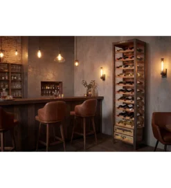 Stojak na wino BODEGA 190 cm naturlana*Invicta Interior Hot