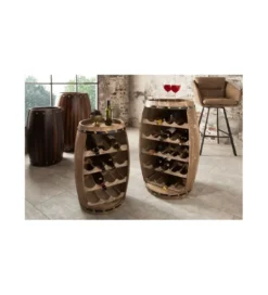 Stojak na wino Chateau 60 cm drewno jodła*Invicta Interior Clearance