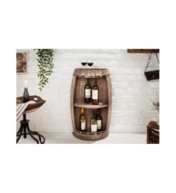 Stojak na wino Chateau 79 cm drewno jodła*Invicta Interior Best