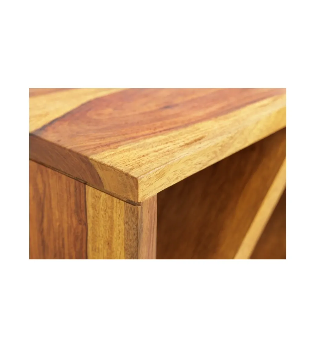 Stojak na wino Cube 40 cm drewno sheesham*Invicta Interior Sale