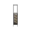 Stojak na wino PORTO BAR 60 x 170 cm czarny*KDesign Best