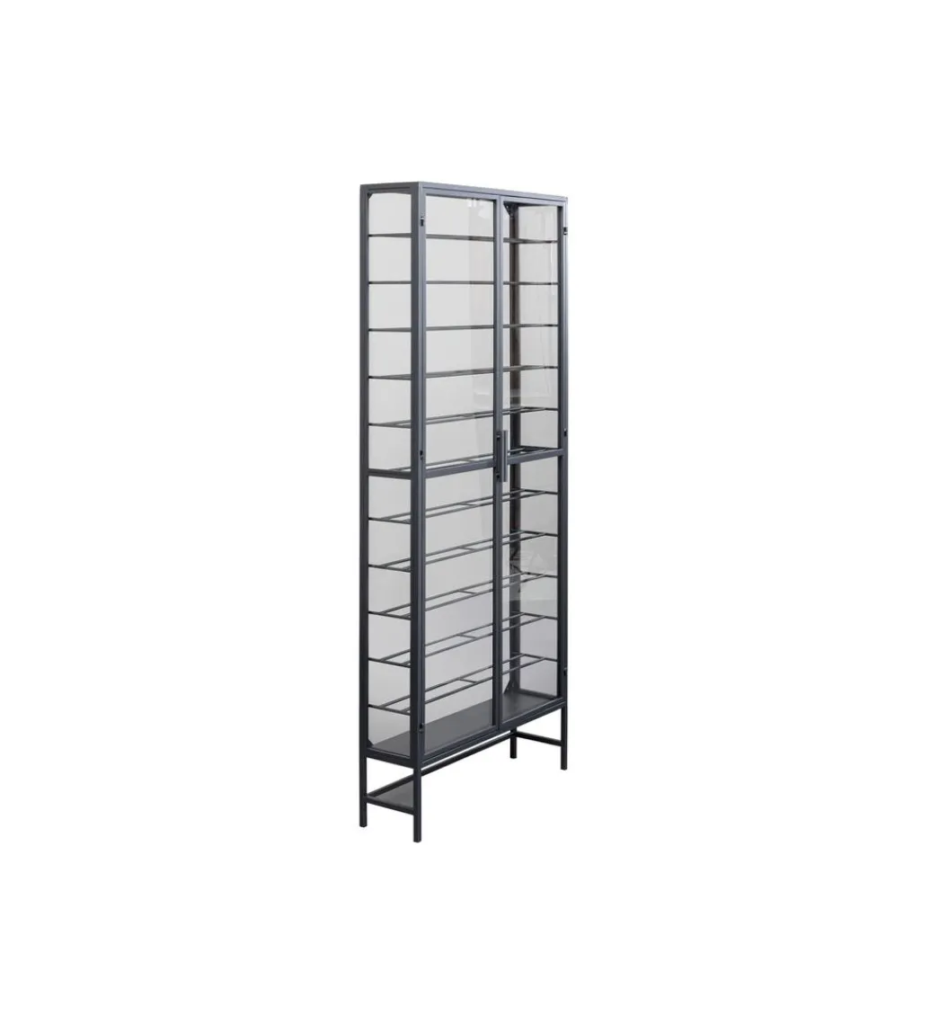 Stojak na wino PORTO 75 x 180 cm czarna*KDesign Hot