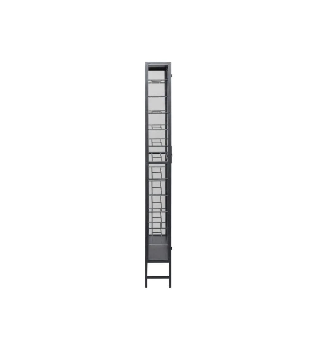 Stojak na wino PORTO 75 x 180 cm czarna*KDesign Hot