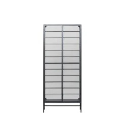 Stojak na wino PORTO 75 x 180 cm czarna*KDesign Hot