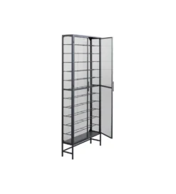 Stojak na wino PORTO 75 x 180 cm czarna*KDesign Hot