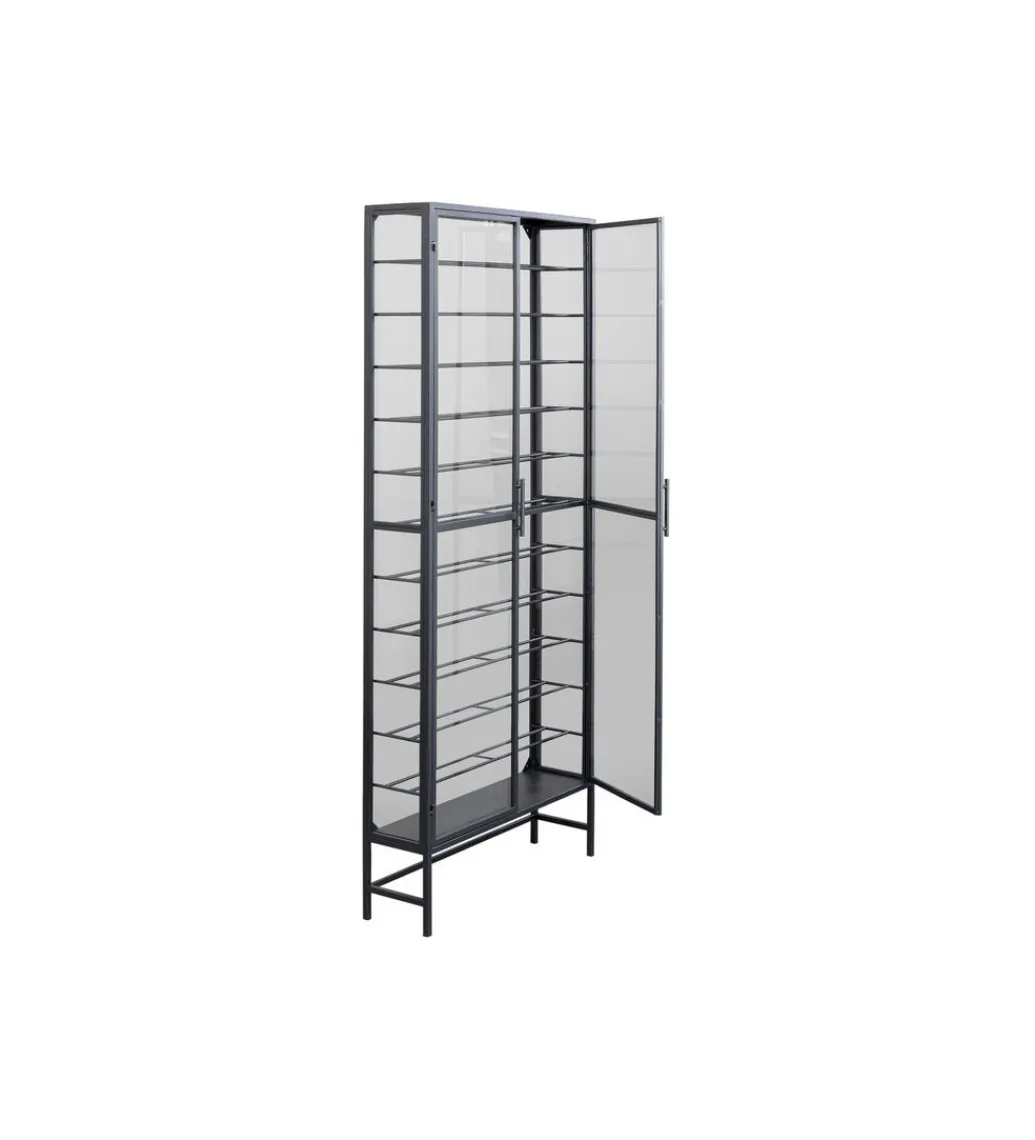 Stojak na wino PORTO 75 x 180 cm czarna*KDesign Hot
