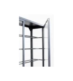 Stojak na wino PORTO 75 x 180 cm czarna*KDesign Hot