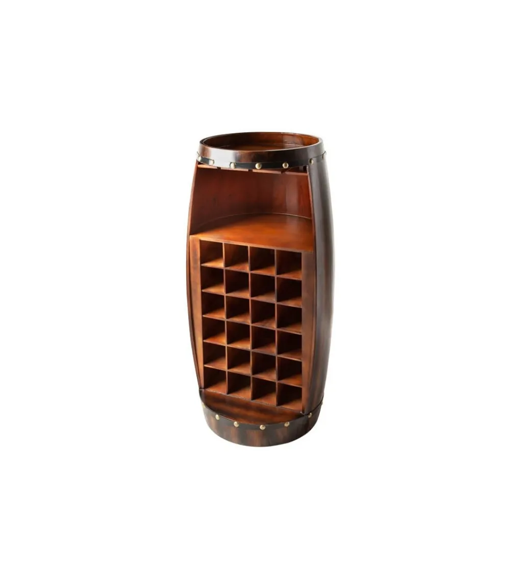 Stojak na wino REMMES 97 cm drewno jodła*Invicta Interior Discount