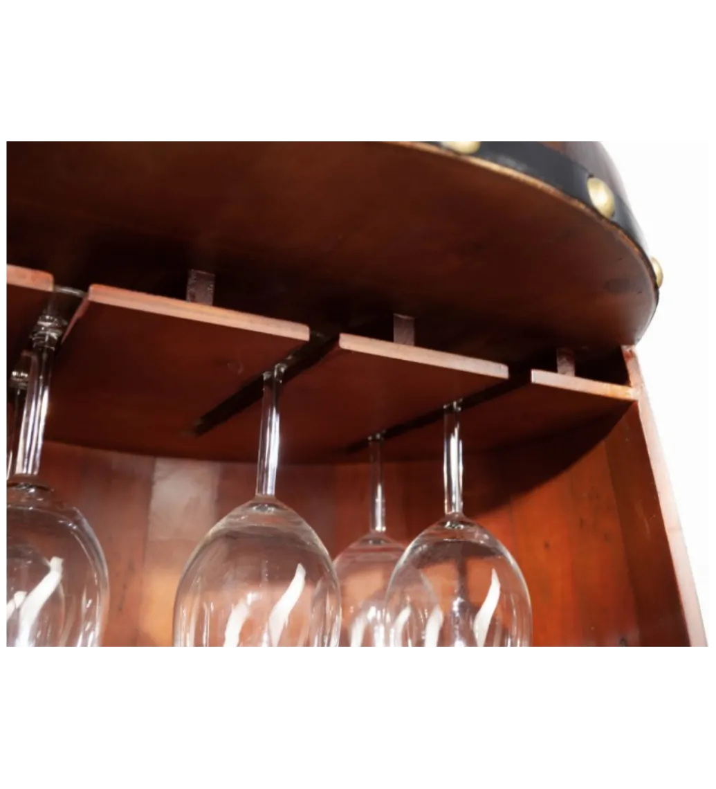 Stojak na wino REMMES 97 cm drewno jodła*Invicta Interior Discount