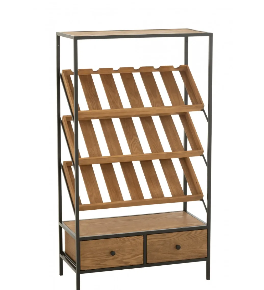 Stojak na wino VENRIS 125 cm naturalny*J-Line New