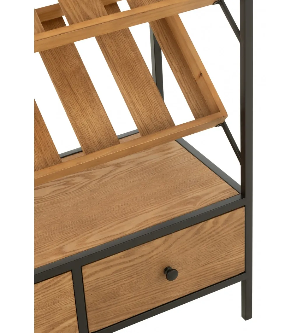 Stojak na wino VENRIS 125 cm naturalny*J-Line New