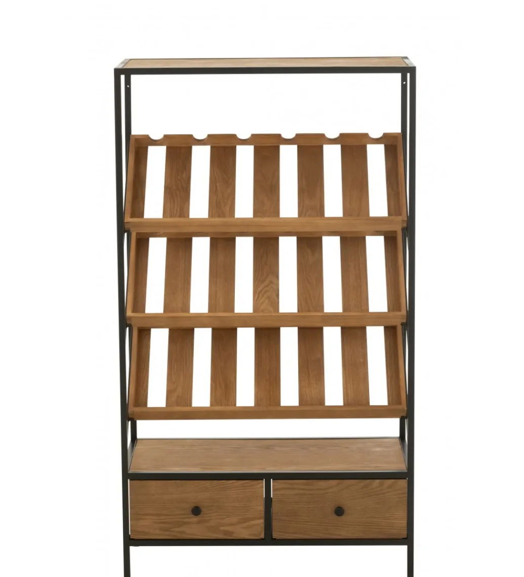 Stojak na wino VENRIS 125 cm naturalny*J-Line New
