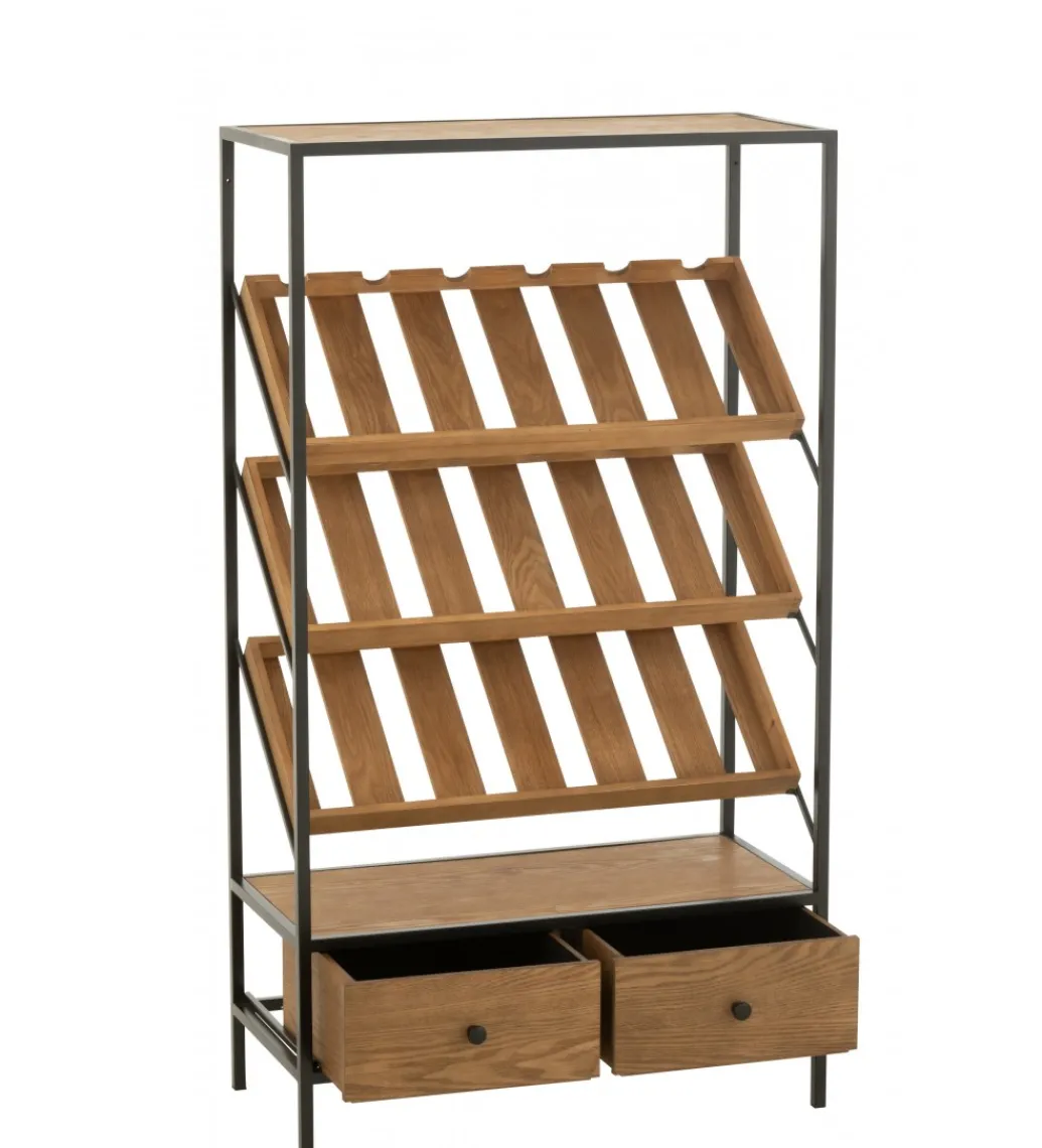 Stojak na wino VENRIS 125 cm naturalny*J-Line New