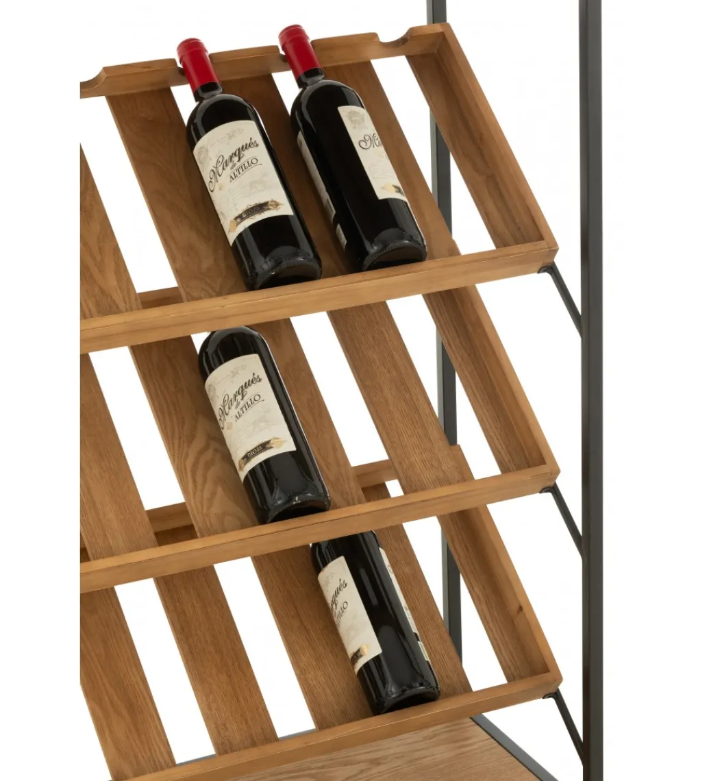 Stojak na wino VENRIS 125 cm naturalny*J-Line New