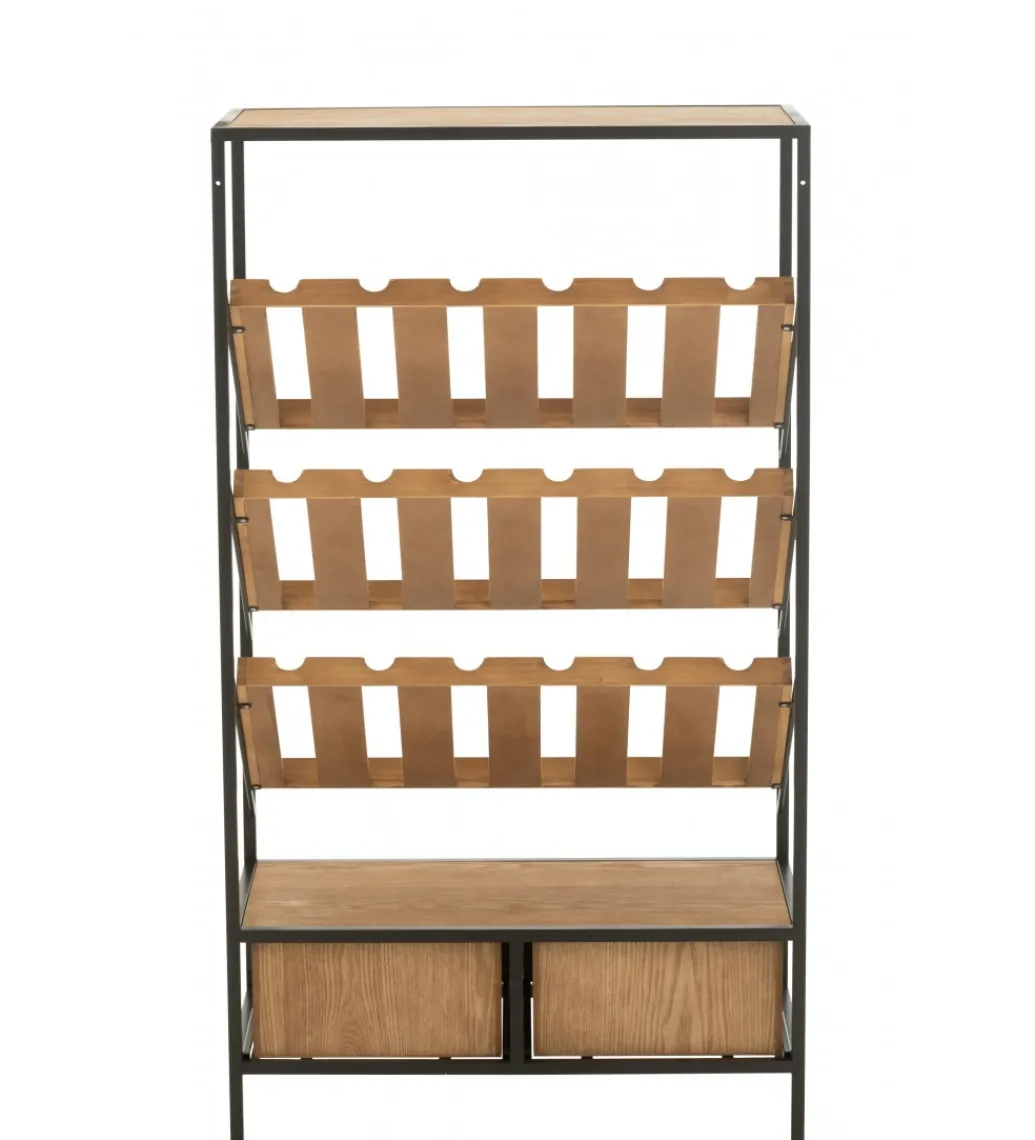 Stojak na wino VENRIS 125 cm naturalny*J-Line New