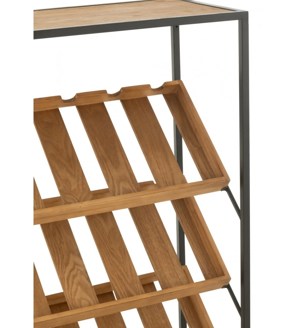 Stojak na wino VENRIS 125 cm naturalny*J-Line New