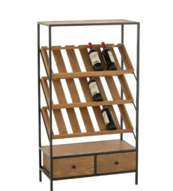 Stojak na wino VENRIS 125 cm naturalny*J-Line New