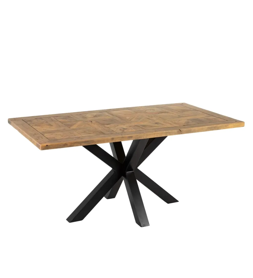 Stół OKYNTOS 160 cm drewno mango brązowy*Zona-Design