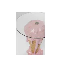 Stolik bistro ICE CREAM 60 cm różowy*KARE Hot