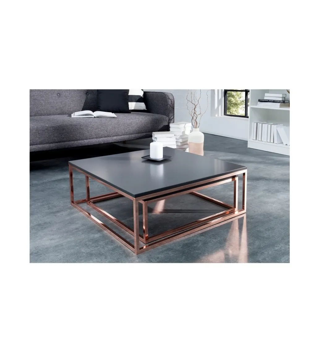 Stolik Elements set 2 Antracytowy*Invicta Interior Hot