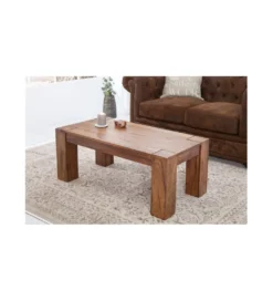 Stolik FINICE Makassar 100 cm drewno sheesham*Invicta Interior - przedsprzedaż Hot