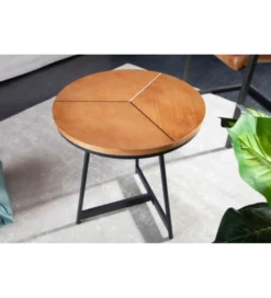 Stolik GRENADA 45 cm w optyce dębu*Invicta Interior Sale