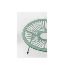 Stolik kawowy ACAPULCO 50 cm mono zielony*KARE Hot