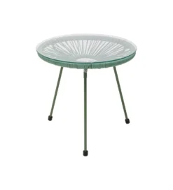 Stolik kawowy ACAPULCO 50 cm mono zielony*KARE Hot