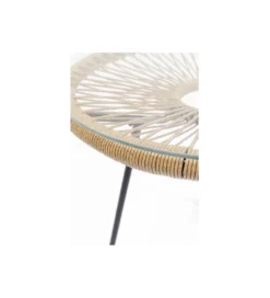 Stolik kawowy ACAPULCO 50 cm naturalny*KARE Discount