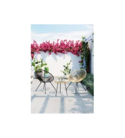Stolik kawowy ACAPULCO 50 cm naturalny*KARE Discount