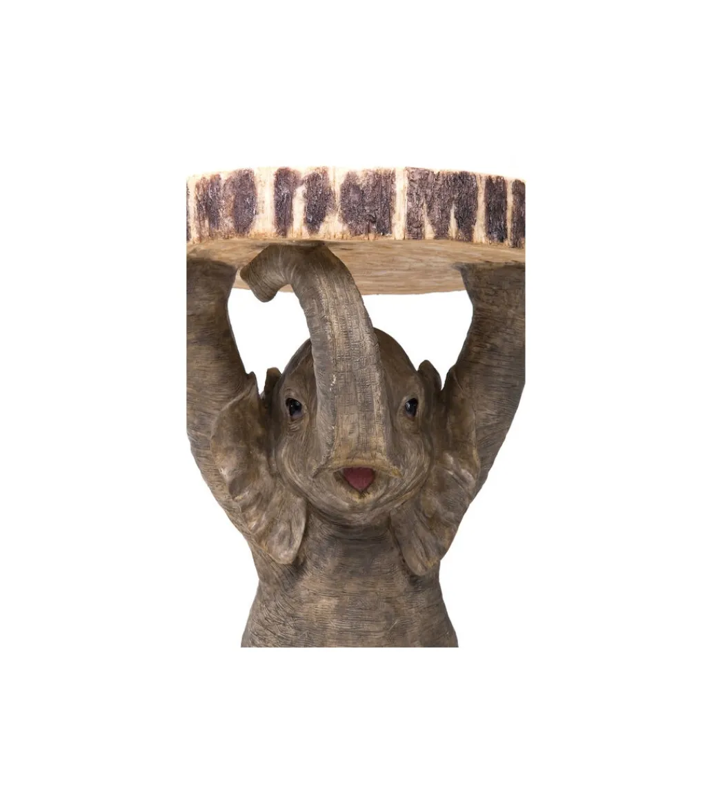 Stolik kawowy ANIMAL ELEPHANT 35 cm*KARE New