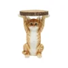 Stolik kawowy ANIMAL MS CAT 33 cm brązowy*KARE Discount
