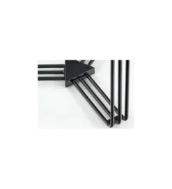 Stolik kawowy ANTICA 80 cm w optyce czarnego marmuru*Halmar Discount