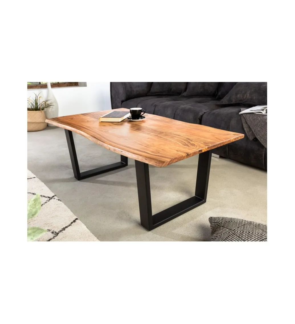Stolik Kawowy ARKTYKA Maamut 120 Cm drewno Akacja*Invicta Interior Clearance