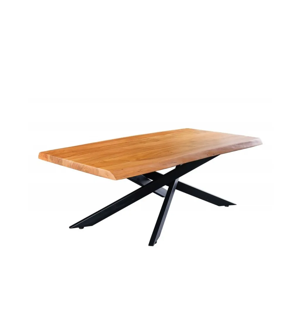Stolik kawowy ARKTYKA Mammut 110 cm drewno akacja*Invicta Interior Discount