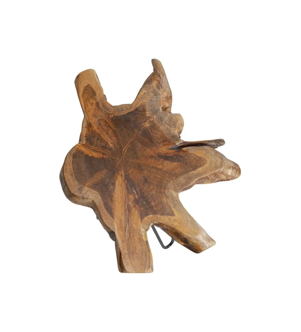 Stolik kawowy Aspen 50 cm dewno teak*KARE
