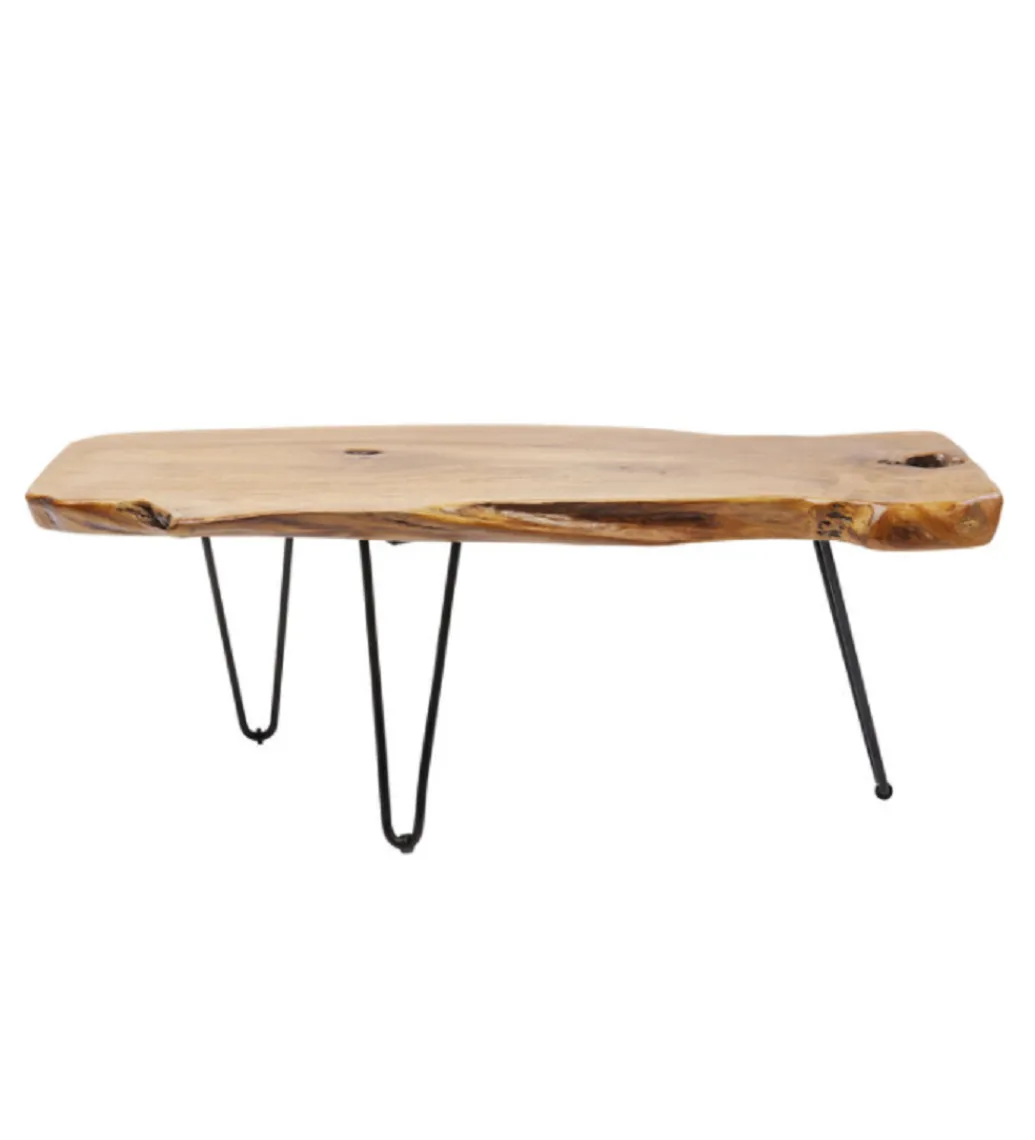 Stolik kawowy ASPEN drewno teak*KARE Best
