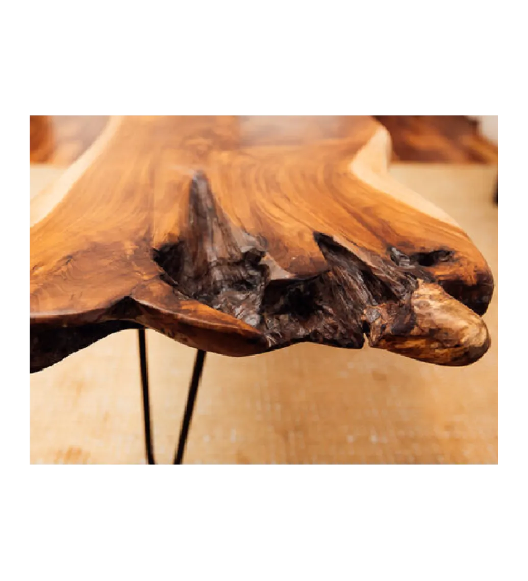 Stolik kawowy ASPEN drewno teak*KARE Best