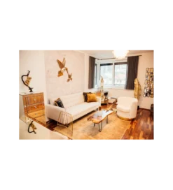 Stolik kawowy ASPEN drewno teak*KARE Best