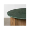 Stolik kawowy AUXY 97 cm drewno mango marmur*Zona-Design Sale