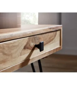 Stolik kawowy BAGLI 110 cm drewno akacja*WOHNLING, GERMANY Clearance